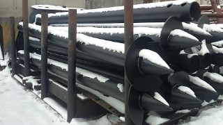 Винтовые сваи диаметром 73 мм бору цена от 1323 руб.